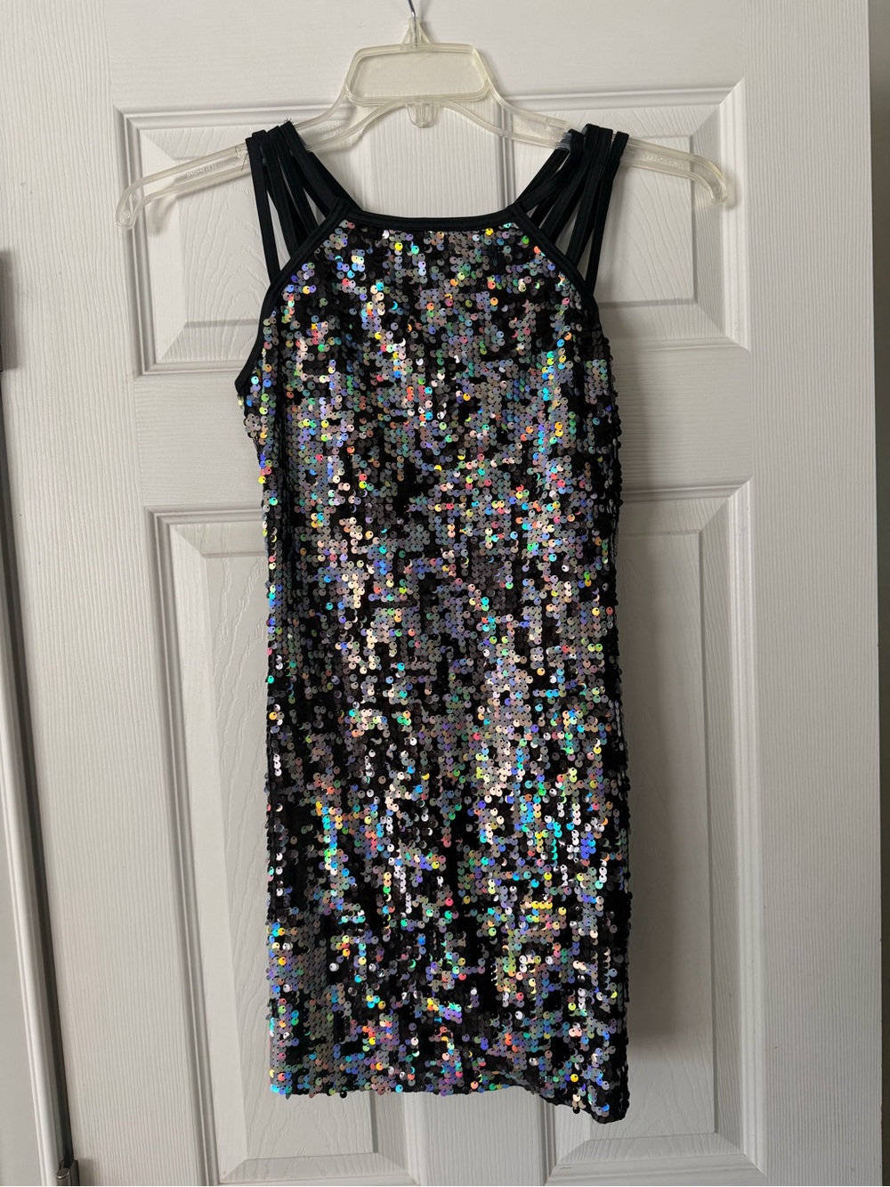 AS Weissman Hologram Ultra Sparkle dress with built in shorts D12149 dance jazz
